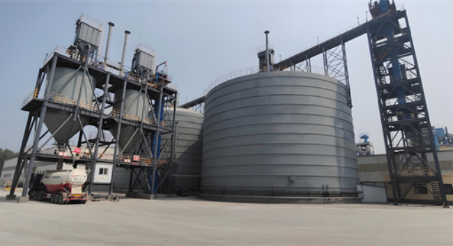 宝山粉煤灰钢板仓建造施工容易出现的问题